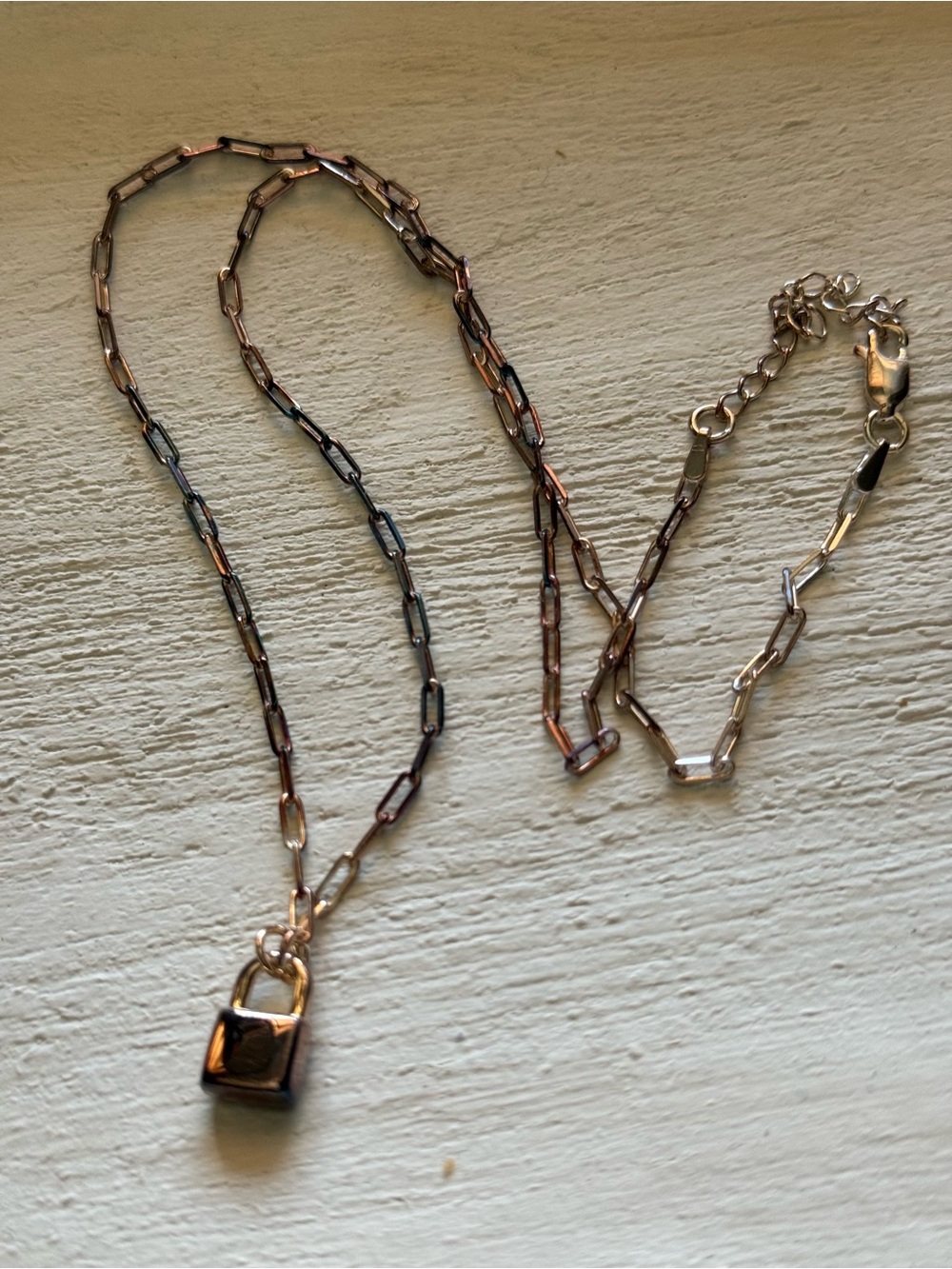 Padlock Pendant Necklace